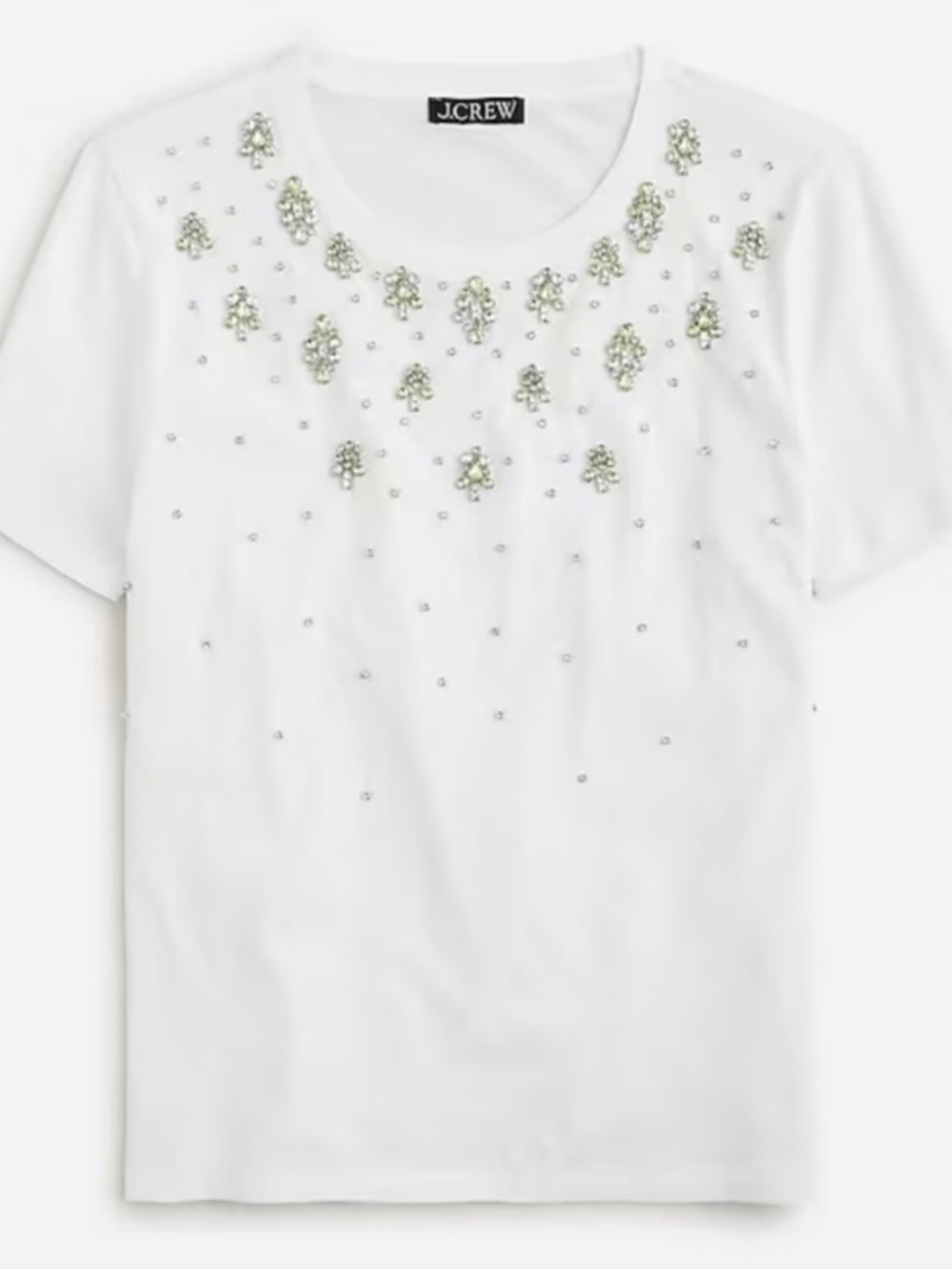 J.Crew Jewel Embellished T-Shirt Size XXL